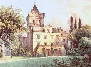 Zamek ok. 1870 r.