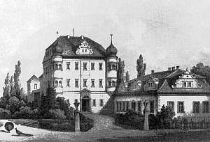 Zamek ok. 1870 r.
