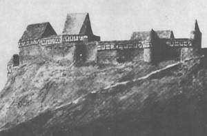Rekonstrukcja zamku z XIX w.