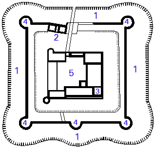 Plan zamku